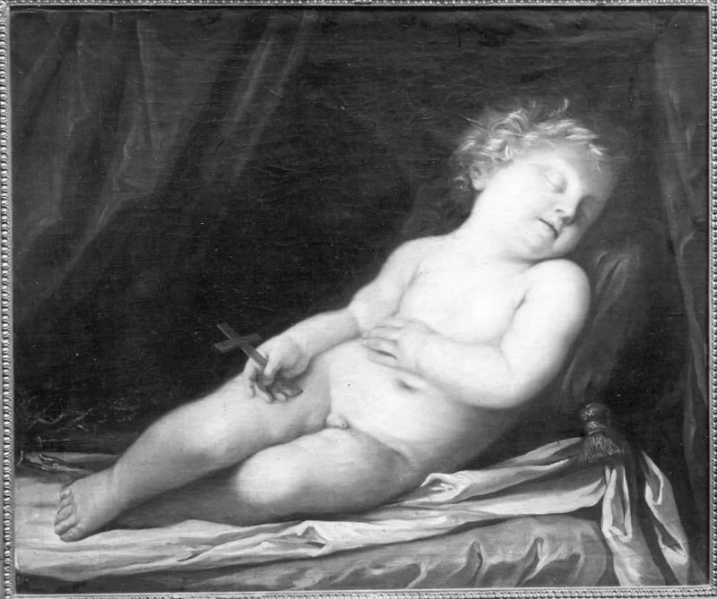  96-Gesù Bambino dormiente-Bavarian State Painting Collections